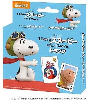 トランプ スヌーピー スヌーピー トランプ (PEANUTS75周年 YELLOWシリーズ)